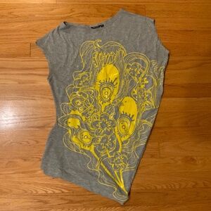 Gsus Sindustries Asymmetrical  Sleeveless Tee Medium